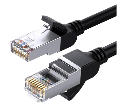 Kabel komputerowy UGREEN Kabel sieciowy 	NW101 z metalowymi wtyczkami Ethernet RJ45 C